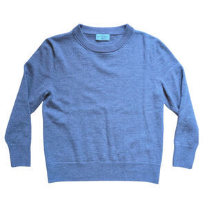 100% MERINO WOOL Nordstrom Paloma Purple Crewneck Sweater Sz XS Petite